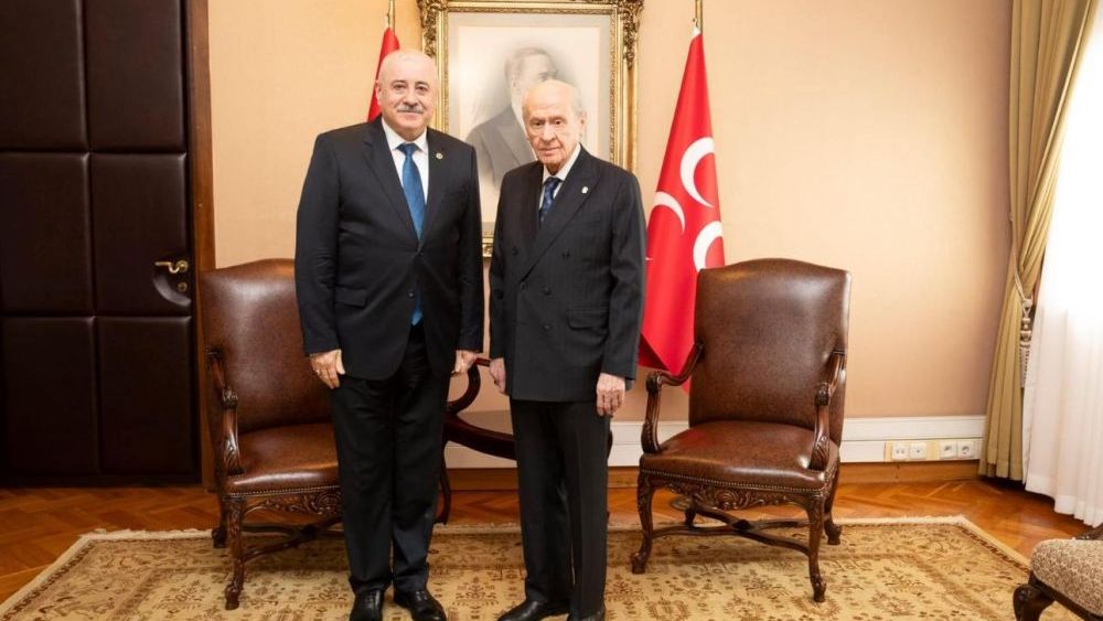 Gaziantepli vekil Atay, Bahçeli ile özel görüştü